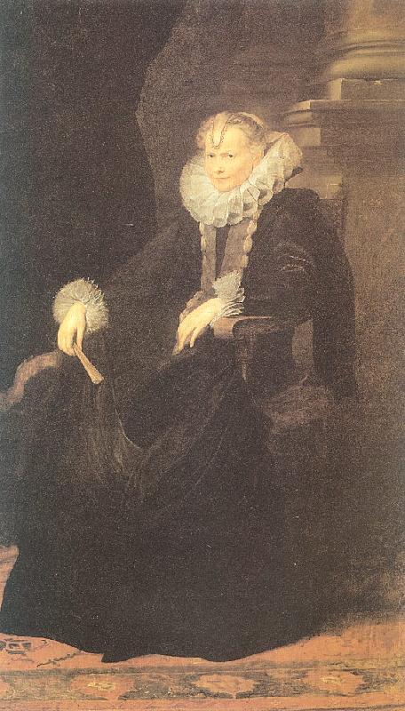 Dyck, Anthony van The Genoese Senator\'s Wife France oil painting art